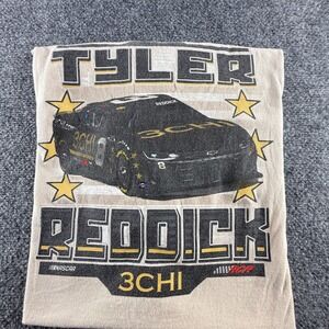 NASCAR Tyler Reddick 3CHI RCR Racing Graphic T-Shirt Tan 3XL 0609
